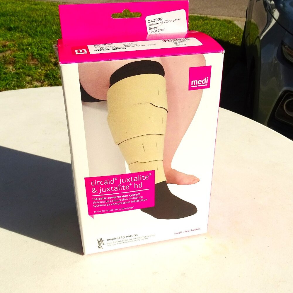 Medi Compression Stockings HD Lower Leg Med Short  CJL3S002 Circaid Juxtalite
